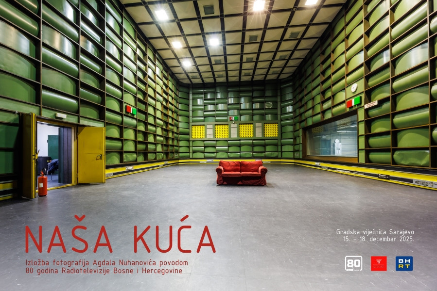 80 godina BHRT-a: Izložba fotografija "Naša kuća" Agdala Nuhanovića 15. decembra u Vijećnici